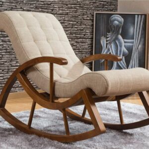 Rocking chair en bois